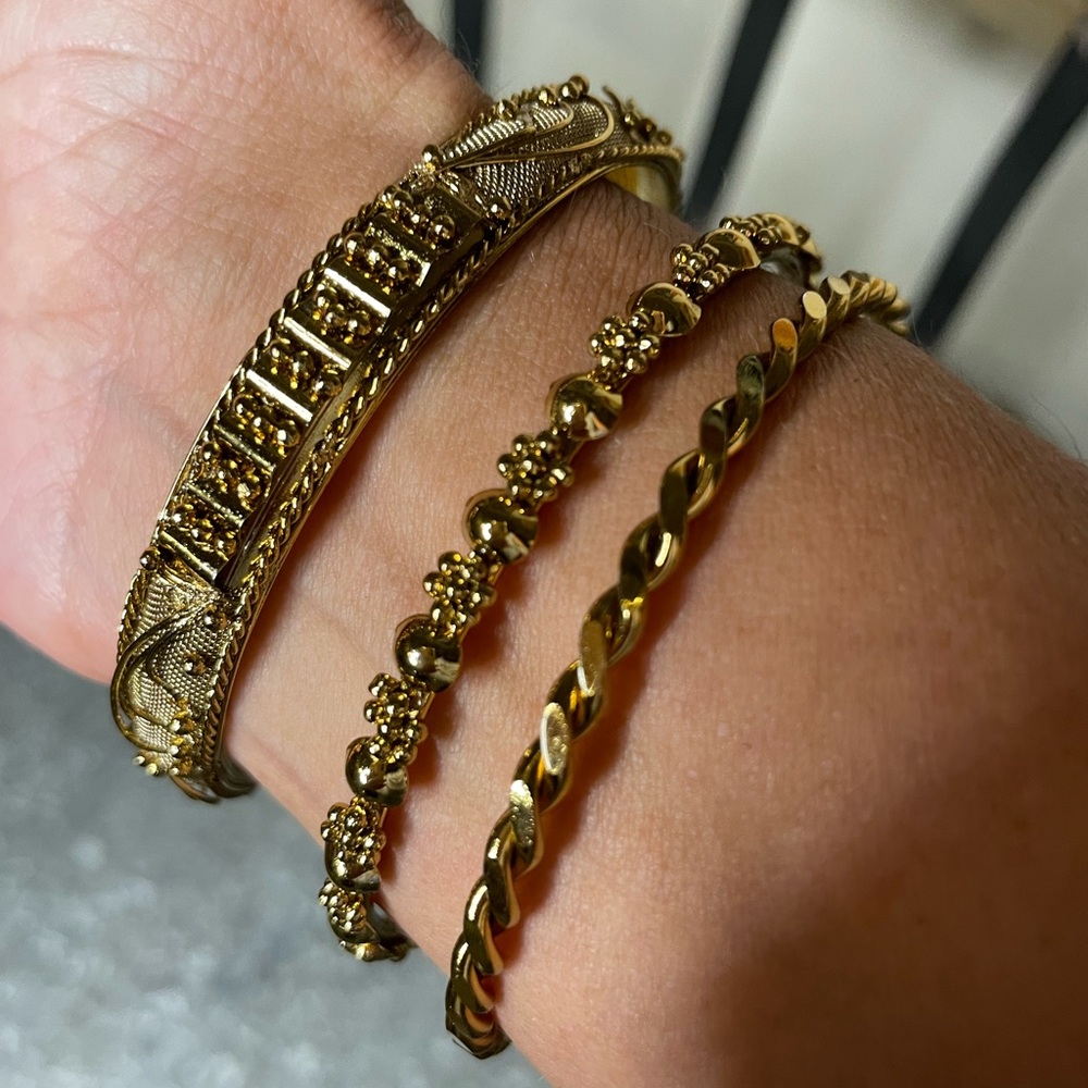 NEW Amrita Bangle Bracelets set of three - Picture 8 of 15